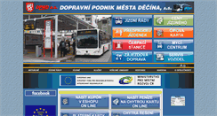 Desktop Screenshot of dpmdas.cz