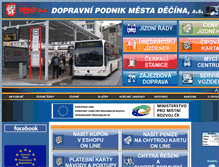 Tablet Screenshot of dpmdas.cz